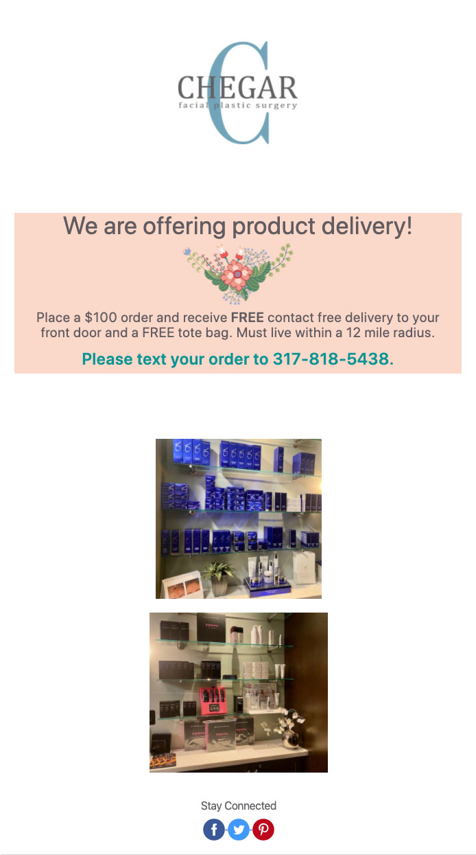 Free Product Delivery